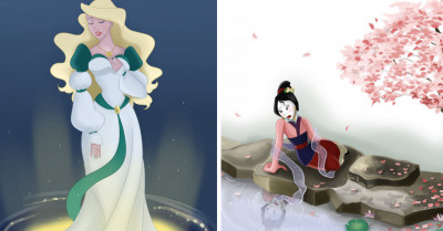 15 Disney Princesses and Pop Culture Fan Art That Will Truly Warm Your Disney-Loving Heart