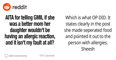 Man Confronts His GMIL About Being A Terrible Parent And The Whole Family Erupts At Him