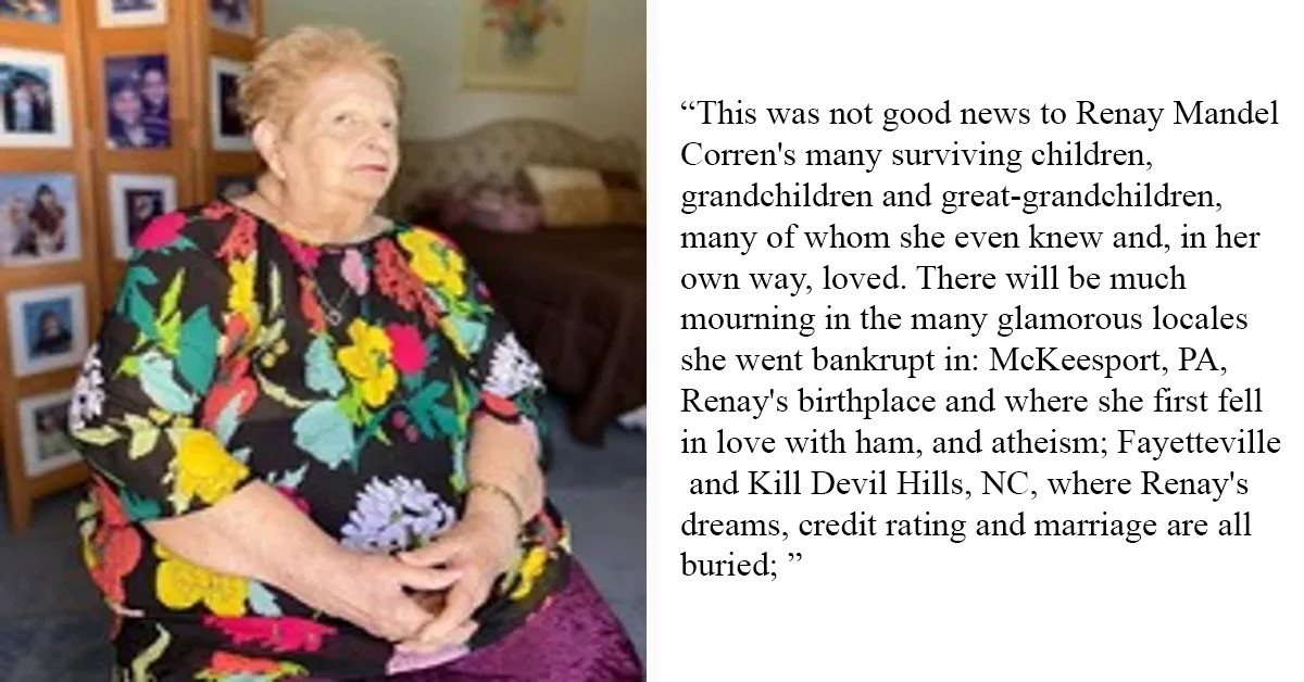 Gay Son Pens A Savage Obituary For His Dearly Departed Mother And People All Over The Internet Are Loving The Shade