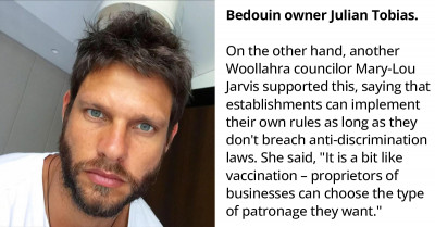 Australian Restaurant Prevents People From Entering If They Have Visible Tattoos Or 'Designer Labeled Apparel'