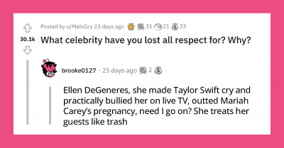 Redditors Discuss Celebrities They’ve Lost Respect For And Why