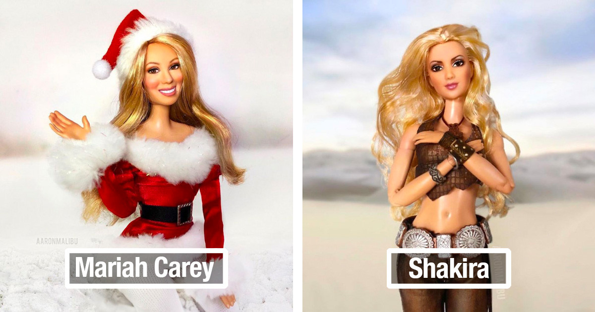 Artist Transforms Barbie Dolls Into Your Favorite Real and Fictional Females