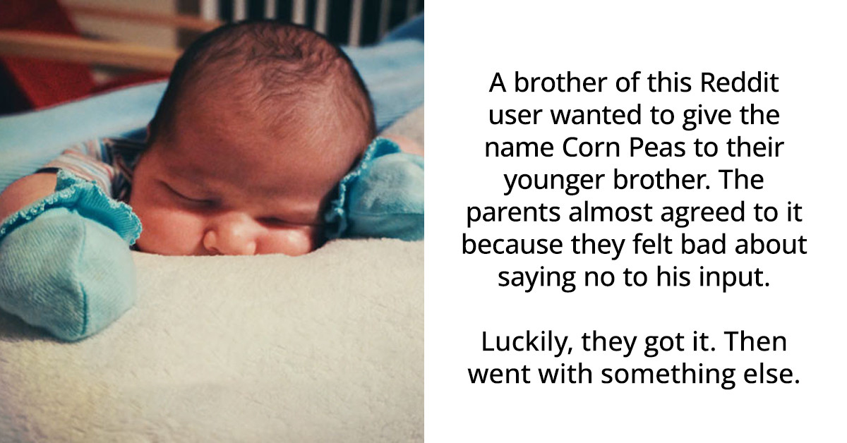 40+ Worst Baby Names That Were About To Be Given By Parents To Their Newborns Before The Nurses And Midwives Talked Them Out Of It