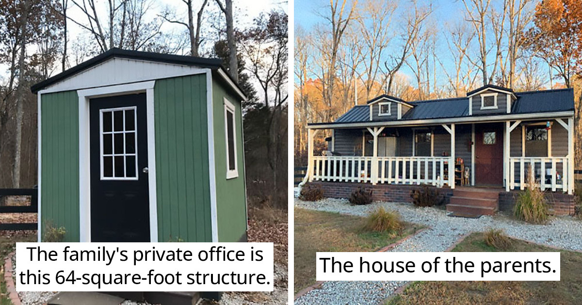 TikTok Family Created A Private, Tiny House Village Where Each Member Has A House Of Their Own