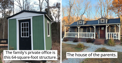 TikTok Family Created A Private, Tiny House Village Where Each Member Has A House Of Their Own