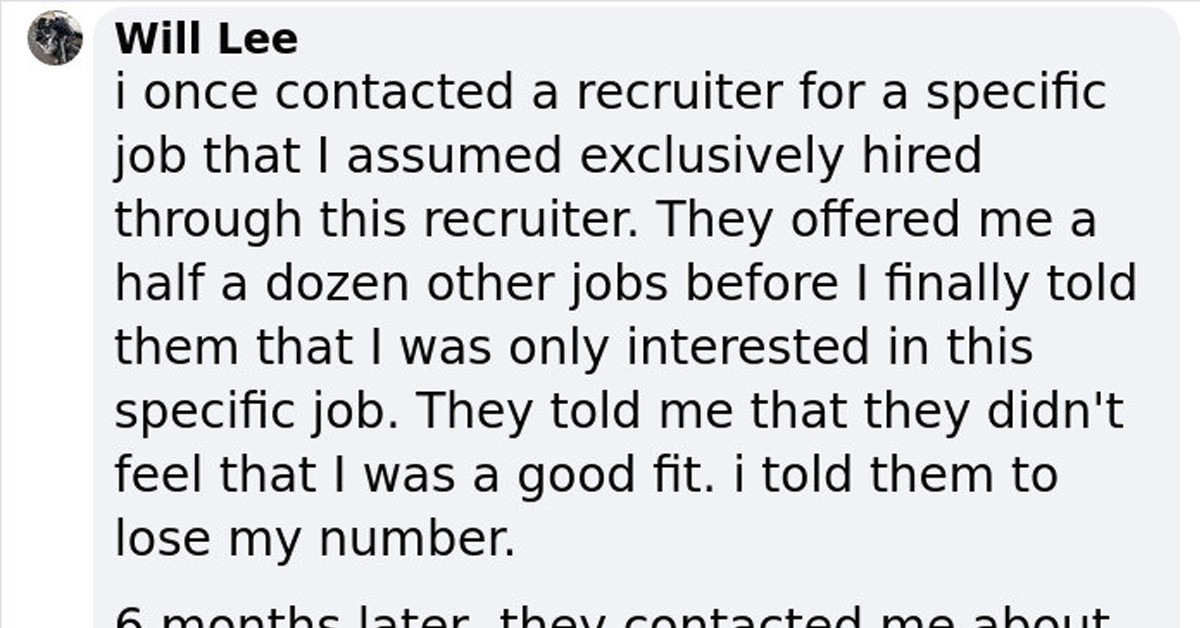 Guy Live-Tweets Hilarious Interview That Recruiter Scheduled With The Company That Fired Them 2 Weeks Prior