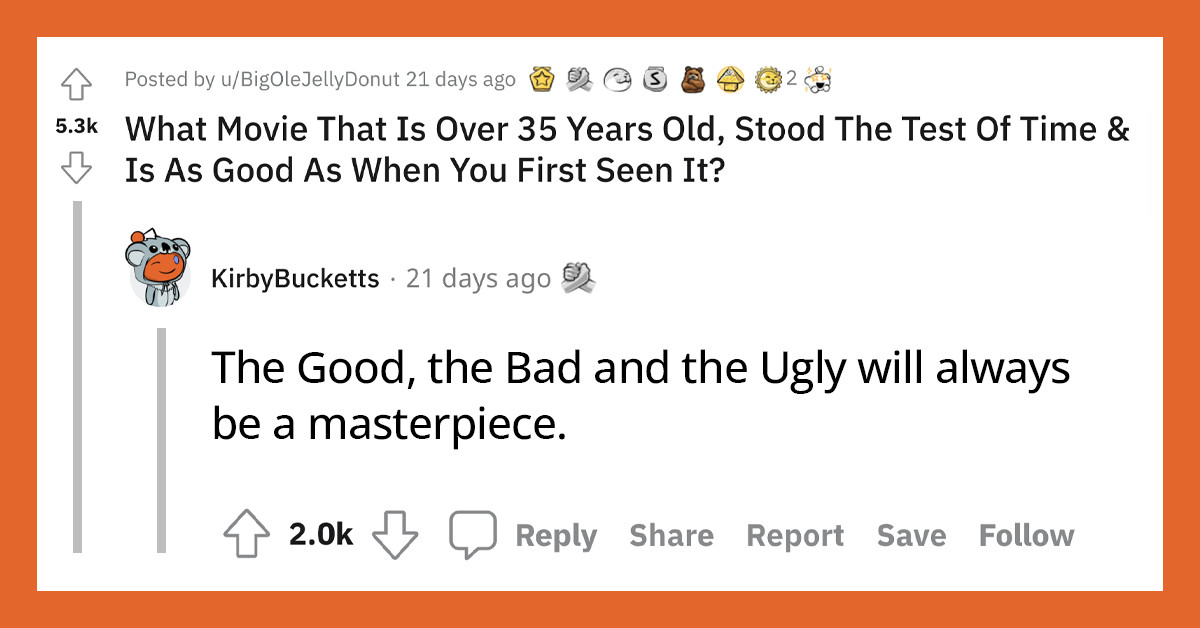 Someone Asked Reddit Which Movie Has Stood The Test Of Time For More Than 35 Years, And The Community Came Back With A List Of Must-See Films