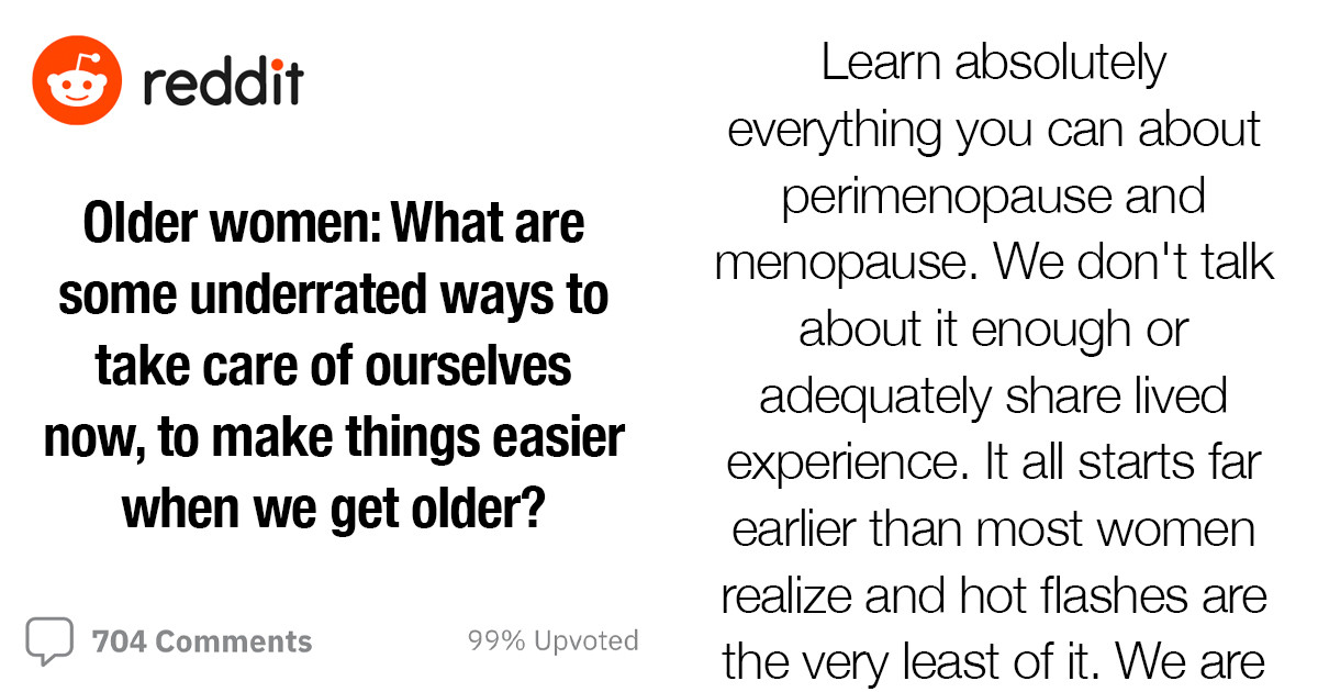 Older Women Share Nuggets of Wisdom on How to Make Aging Easier for All of Us