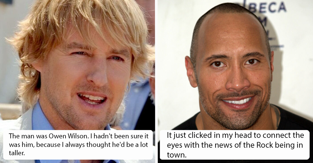30 Times People Met Someone Famous And Didn't Even Realize Or Care