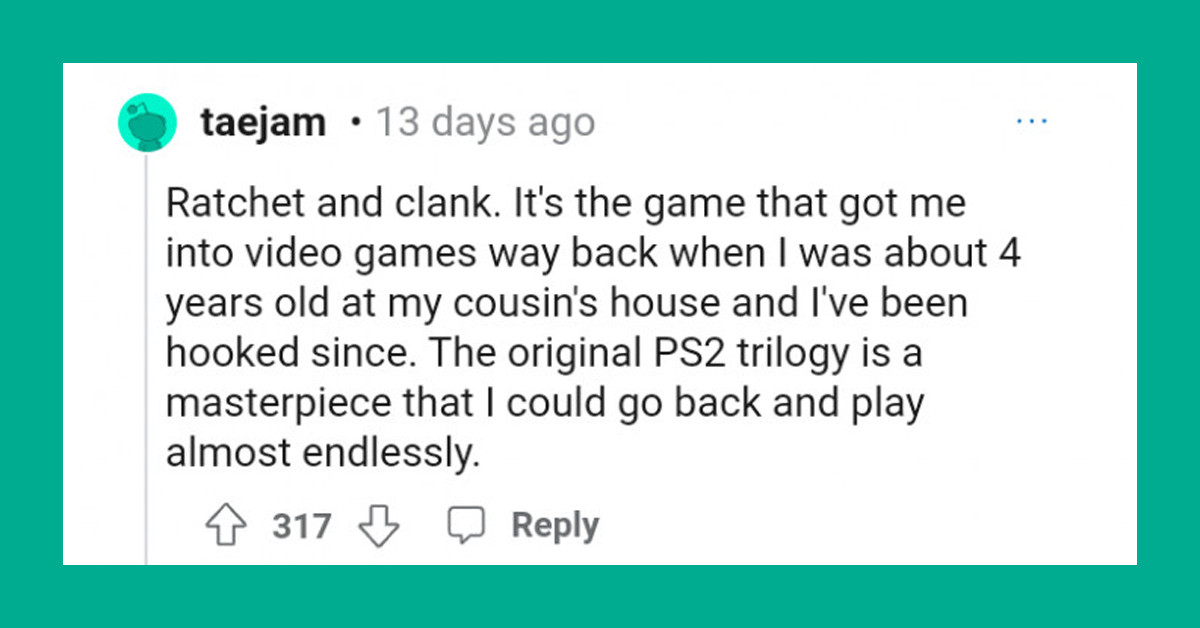 Redditors Name Their All-Time Favorite Video Game, Write Ode About Their Top Pick