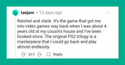 Redditors Name Their All-Time Favorite Video Game, Write Ode About Their Top Pick