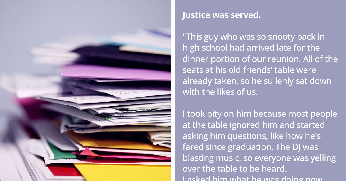 30 People Share The Worst Things That Happened During Their High School Reunion So We Can All Cringe Together