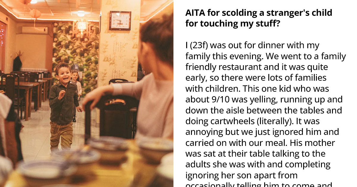 Woman Scolds Child For Touching Her Things In A Restaurant And Gets Confronted By His Angry Mother