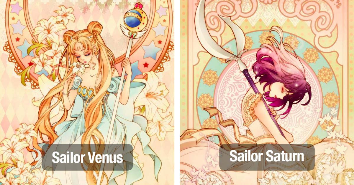 Stunning And Most Delicate Sailor Moon Fan Art To Be Created To Date
