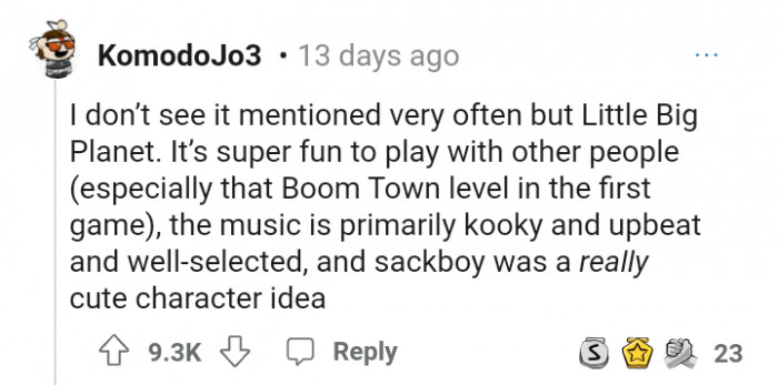 15. Little Big Planet.