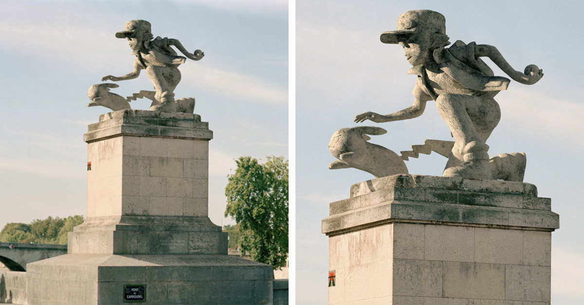 10+ Amusing Examples That Show What Famous Monuments In Paris Would Look Like If They Were Replaced With Pop Culture Characters