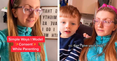 TikTok Mom Shares How Easy It Is to Teach Kids Consent, and Everyone Is Loving Her Lessons