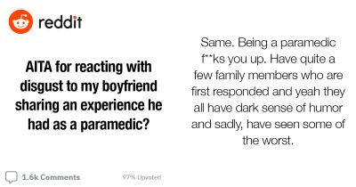 Girl Asks The Internet If She Was Wrong For Reacting With Disgust To One Of Her Boyfriend’s Stories From Work