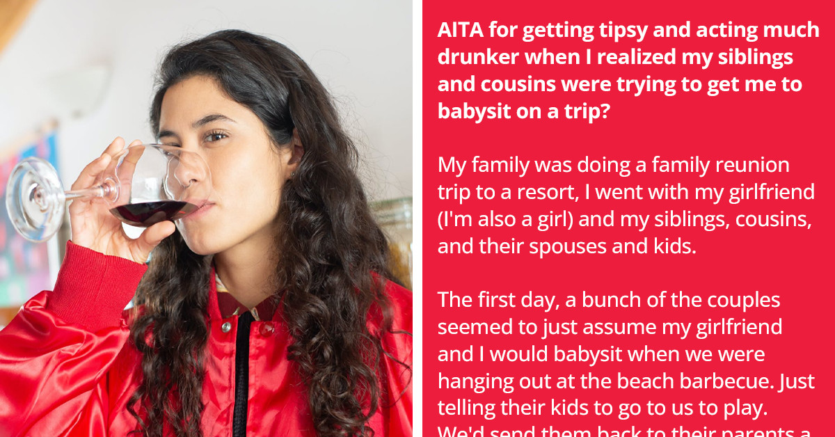 Child-Free Couple Pretends To Be Drunk To Get Out Of Forced Babysitting During Their Family Vacation