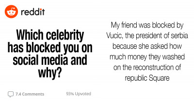 20+ People Share Which Celebrities And Famous Brands Blocked Them On Social Media