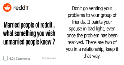 Nuggets Of Wisdom From Married People That Every Unmarried Person Should Know Before Tying The Knot