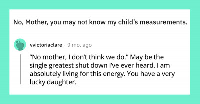 Mom Protects Her Pre-Teen Daughter From Her Body-Shaming Grandma Who's Asking For Her Measurements