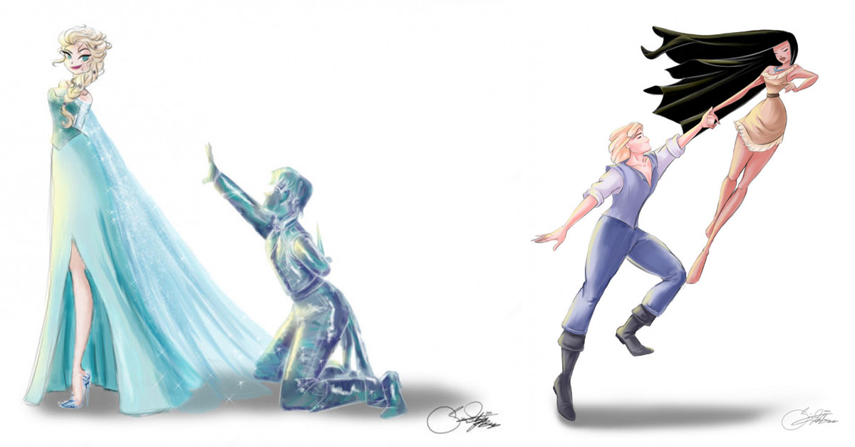 10 Pieces Of Disney Fan Art That Are Endearingly Whimsical