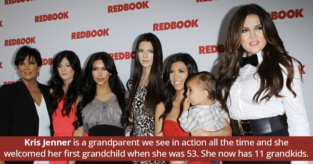 13 Of Our Favorite Celebrities That Became Grandparents At A Young Age