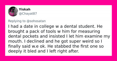 40 Of The Strangest And Most Bizarre Things Men Do On Dates, According To Women Online