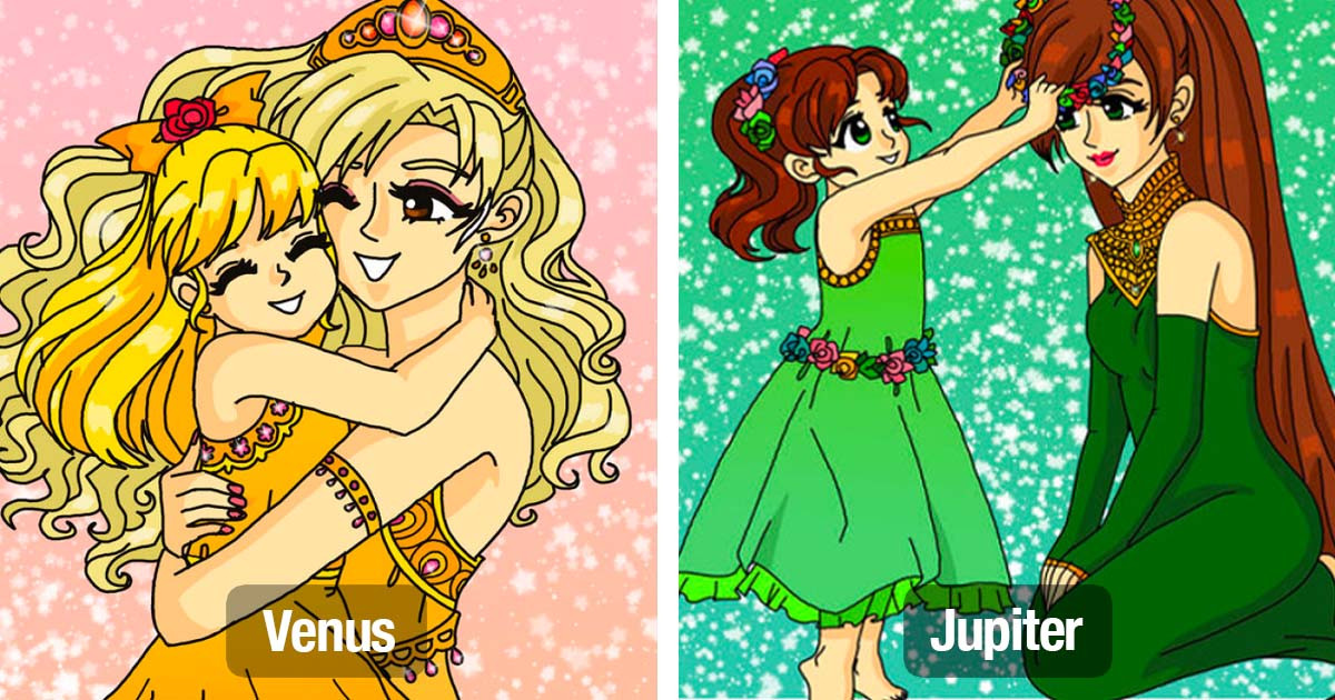 UK Artist Impresses Fans With Her Sailor Moon Art Series: The Moon Mamas