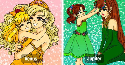 UK Artist Impresses Fans With Her Sailor Moon Art Series: The Moon Mamas