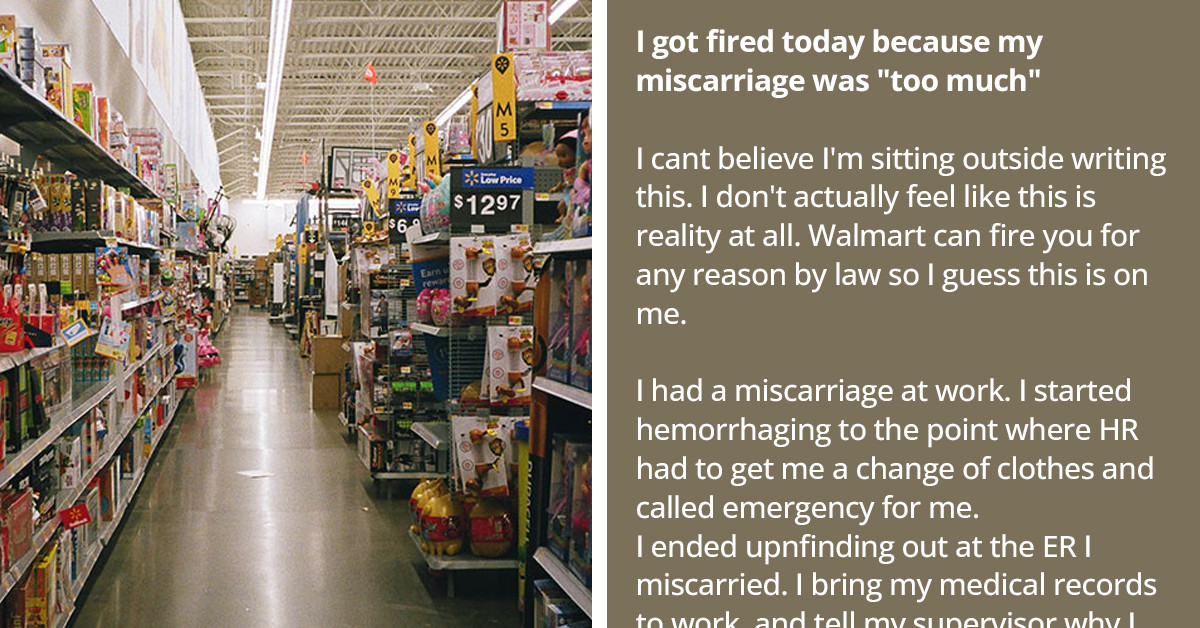 Woman Left Feeling Confused and Alone After Being Fired for Having a Miscarriage