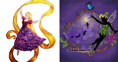 Talented Artist Creates Magical Series Of 11 Disney Princess Silhouettes
