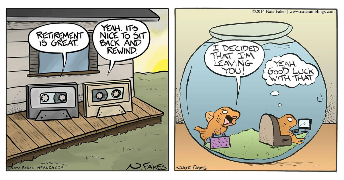 30 One-Panel Comic Strips Are So Funny, You'll Find Yourself Laughing Hard One After The Other