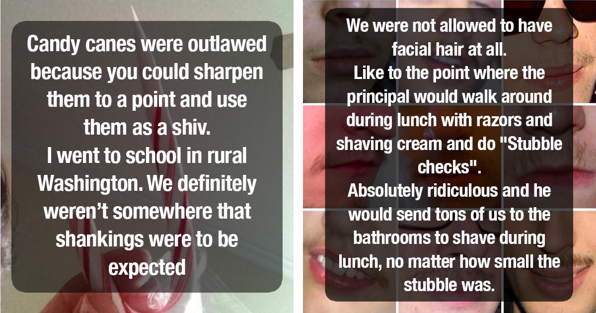 Dumbest School Rules People Had To Follow And There Are Some Weird Ones