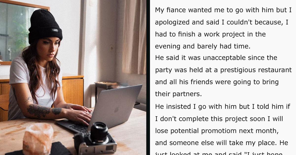 Lady Yells At Her Fiancé For Deleting Her Project Just Because She Didn’t Attend A Birthday Party With Him