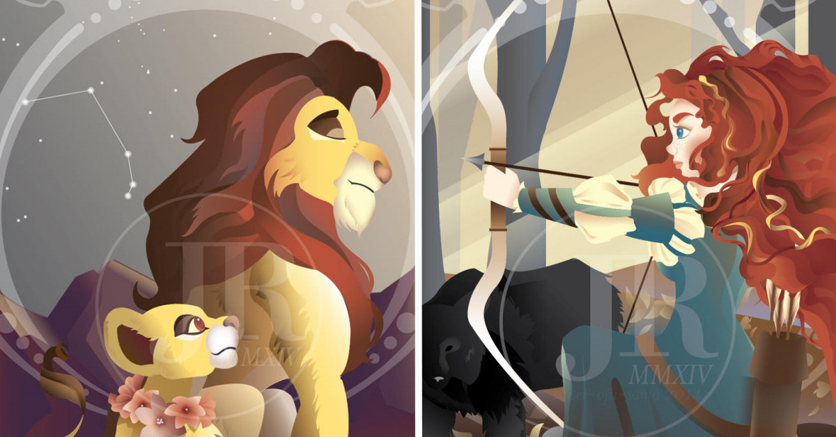 This Incredible Artist Designed A Tarot Deck With Disney Princesses And The Art Is Amazing