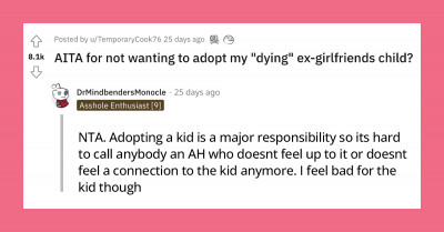 Man Refuses After Ex-Girlfriend on 'Death Bed' Guilt Trips Him into Adopting Her 7-Year-Old