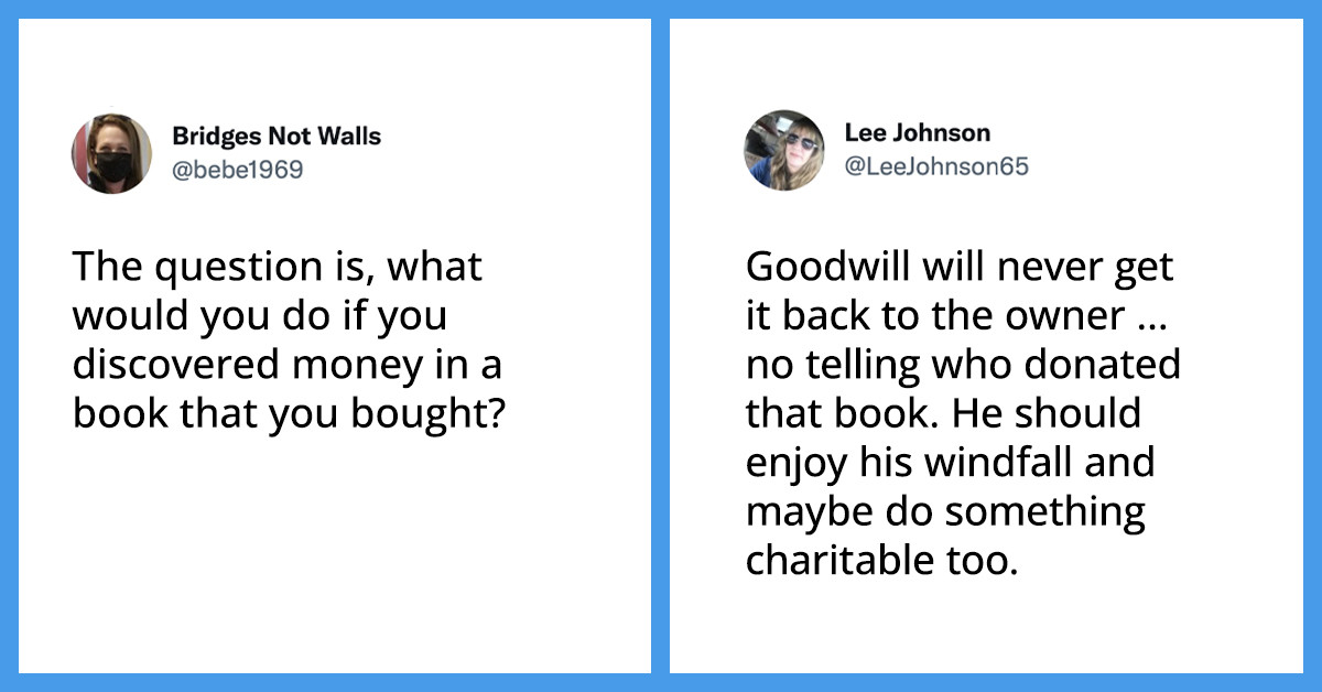 A Mother Asks People Online If Her Son Should Return or Keep What He Found in a Thrifted Item