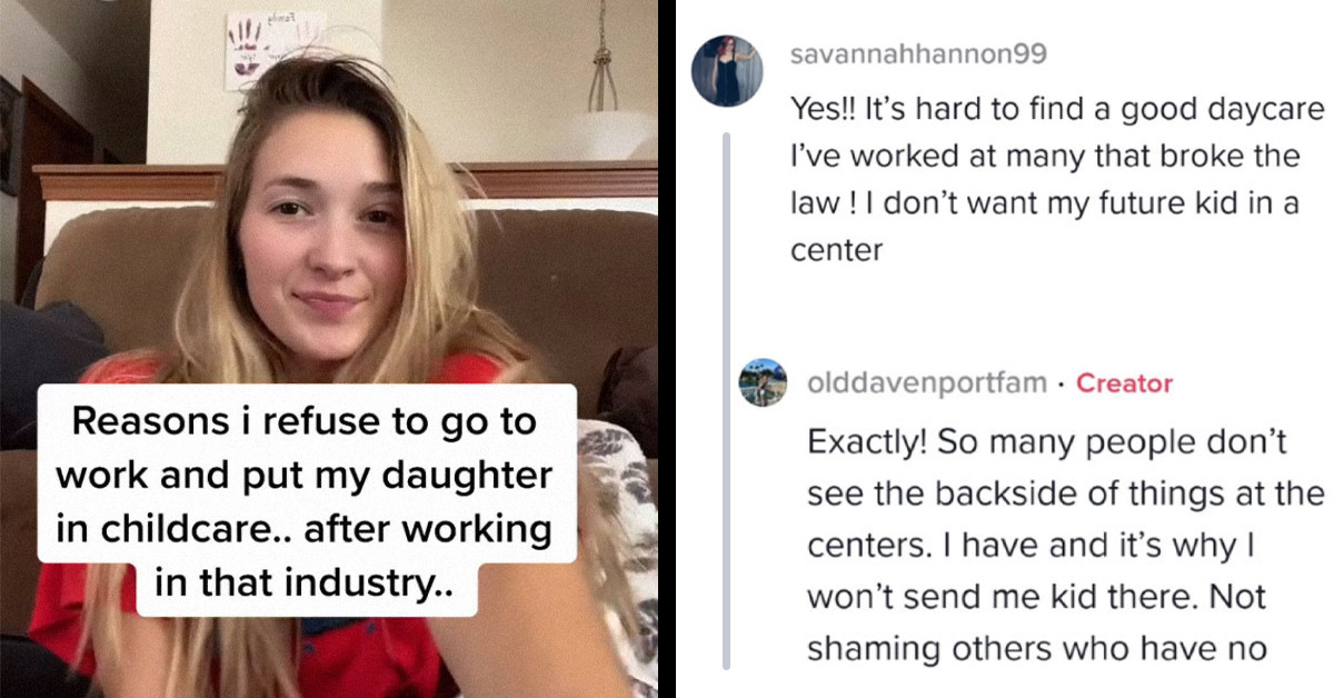 Mom Lists Reasons Why She Won't Put Daughter in Daycare, and Her Reasons Have a Point
