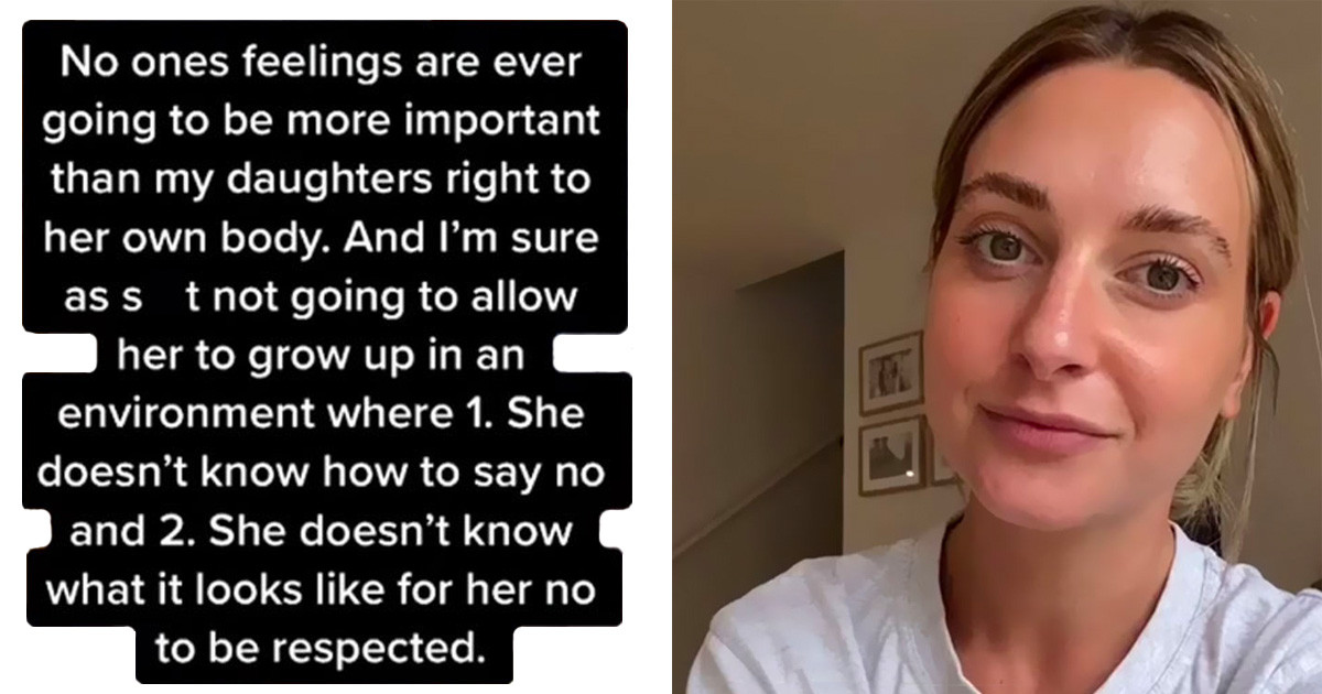 Mother Explains Why It Is Important to Teach Kids Consent by Not Letting Grandparents Hug Them Whenever They Want