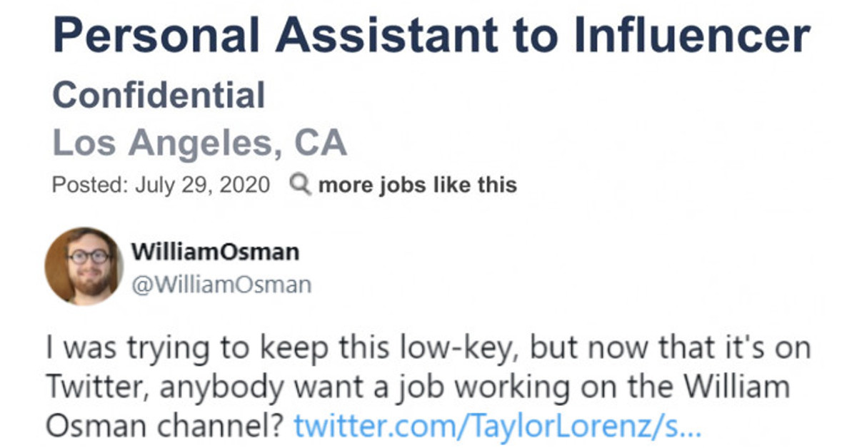 “Well-Known Celebrity” Is Looking For An “Almost 24/7″ Personal Assistant, And Her Ridiculous Job Listing Has Gone Viral