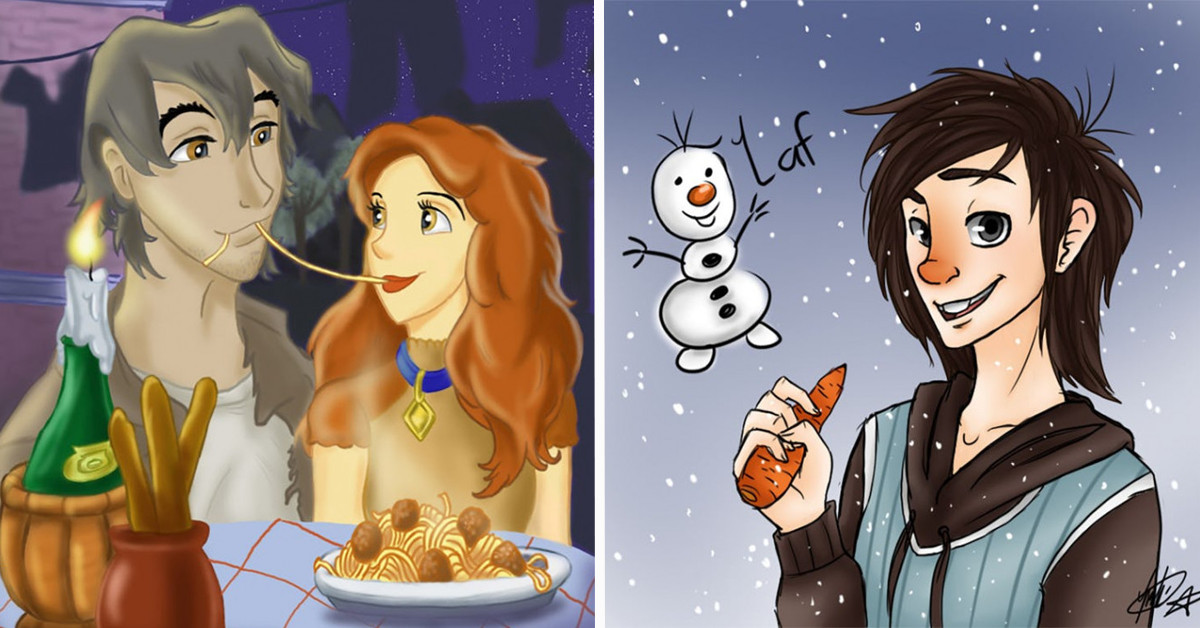 30 Artists Recreate Disney Animals And Creatures Into Humans
