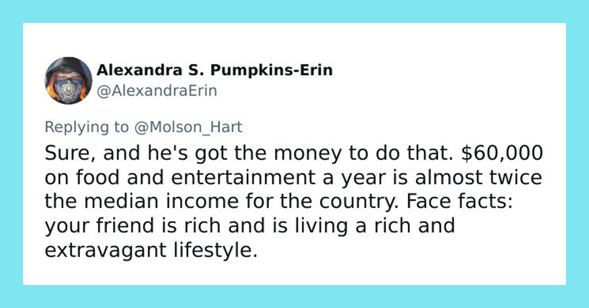 Twitter Users Make Fun of People Who Say That Six And Seven-Figure Salaries Don’t Make Them Rich