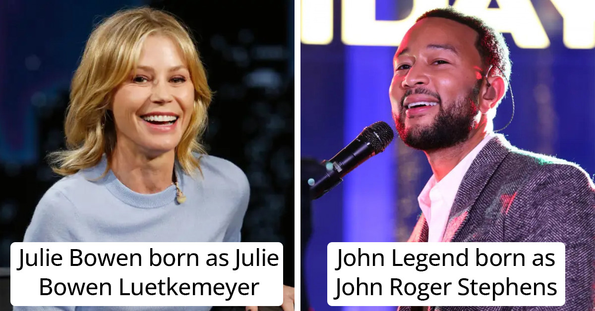 21 Times Celebrities Changed Their Names Before Stepping Into Fame