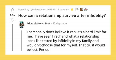 Women Of Reddit Weigh In On Their Thoughts About Making A Relationship Survive After Their Partners Cheat On Them