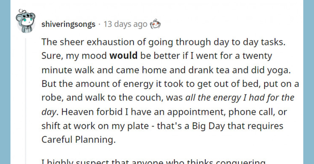 20 Of The Most Misunderstood Things About Depression According To Reddit