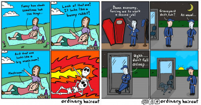 Funny Comics Embedded With Extreme Dark Humor By A Canadian Artist Will Get You Out Of Your Mopey Mood