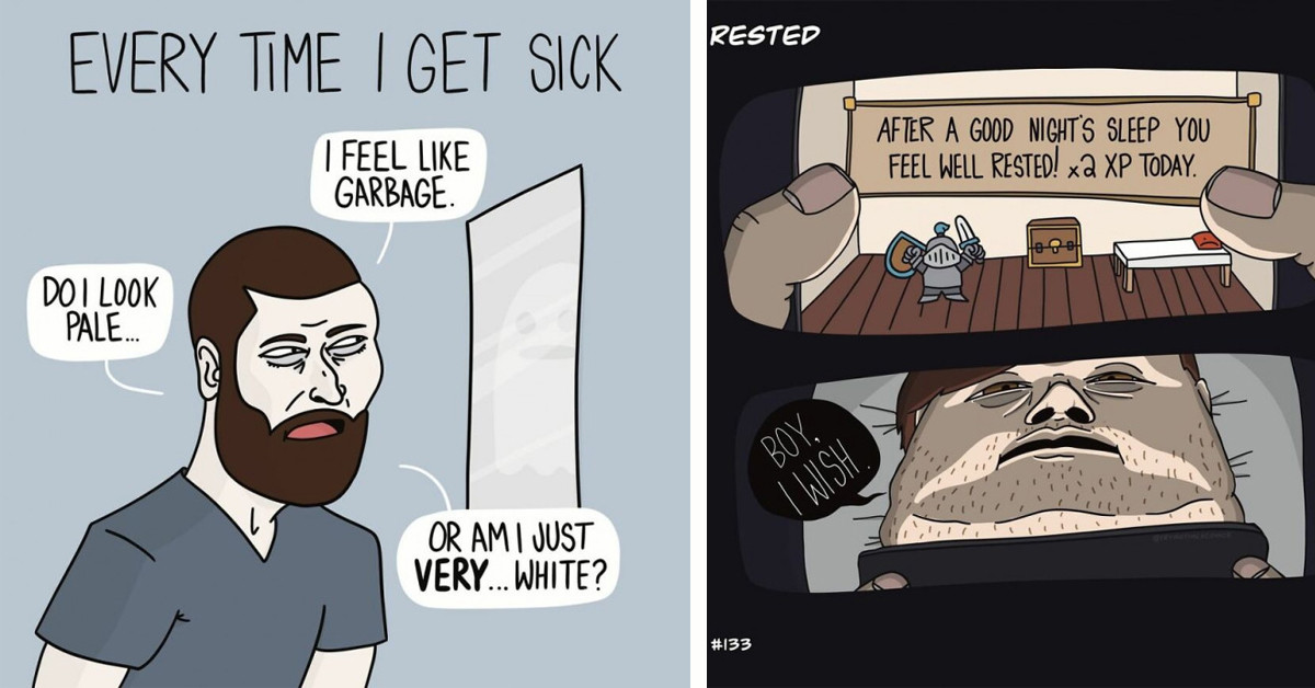 30+ Short and Hilarious Comics with Twisted Endings Shared by "Trying Times Comics"