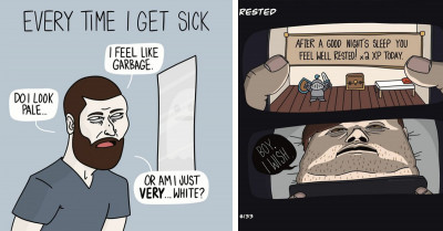 30+ Short and Hilarious Comics with Twisted Endings Shared by "Trying Times Comics"